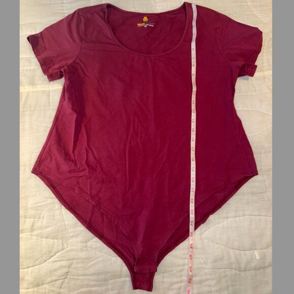 5 Natural Uniforms Short Sleeve Scoop Neck Body Suit Cotton Stretch 2X - Picture 2 of 13